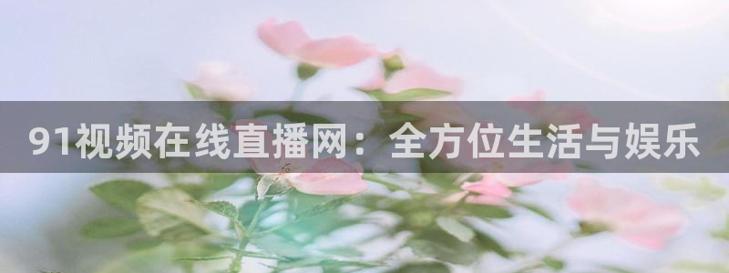 熊猫足球直播免费观看：91视频在线直播网：全方位生活与娱乐