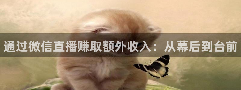 熊猫体育nba：通过微信直播赚取额外收入：从幕后到台前